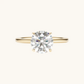 1.50 Carat TW Round Brilliant Solitaire Ring in 18kt White Gold