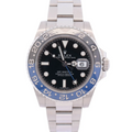 Rolex GMT-Master II "Batman" 40mm Black Dial Watch Ref# 116710BLNR