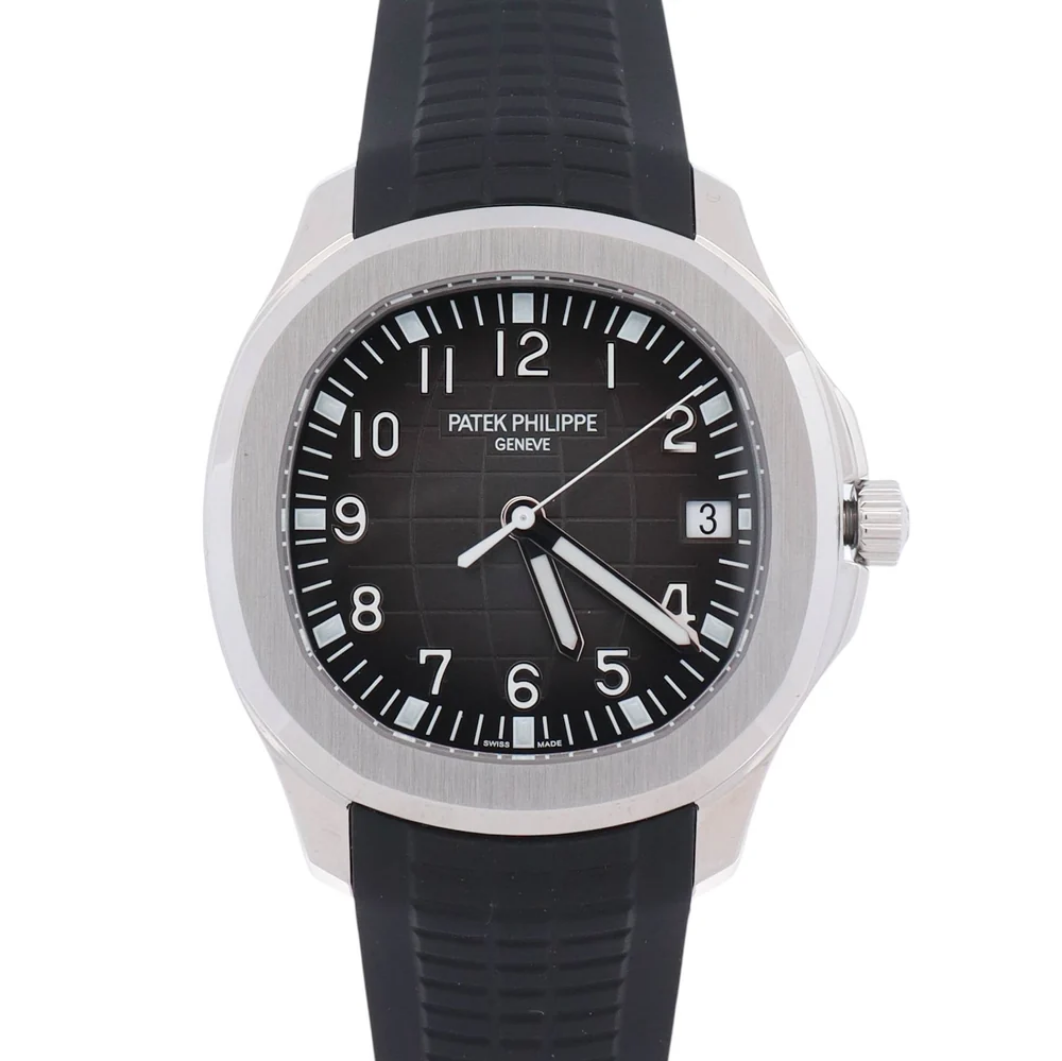 Patek Philippe Aquanaut 40.8mm Black Dial Watch Ref# 5167A-001