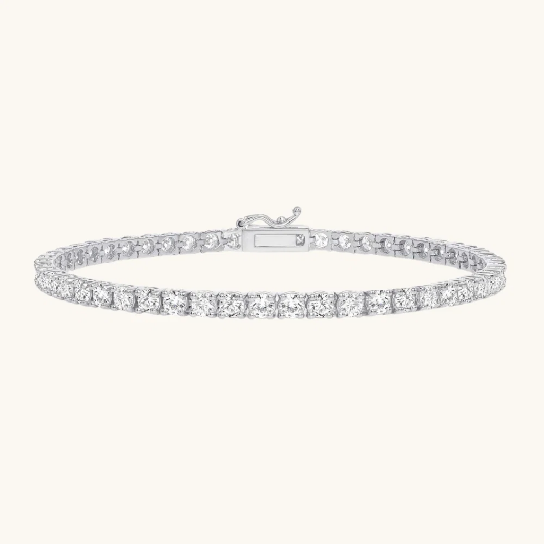 2.00 Carat Diamond Tennis Bracelet in 18ct White Gold