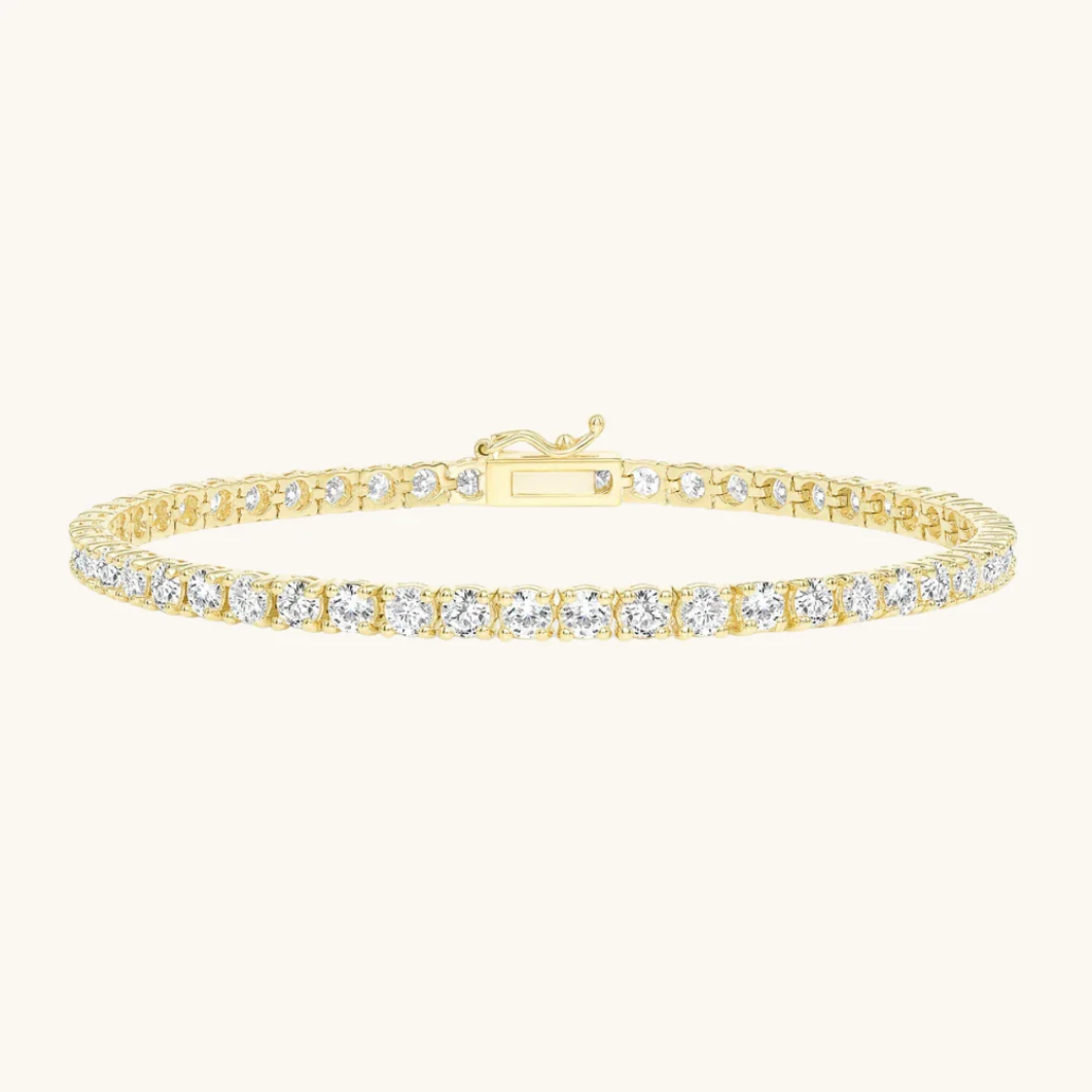 2.00 Carat Diamond Tennis Bracelet in 18ct Yellow Gold