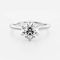 2.00ct Solitaire Diamond Engagement Ring in Platinum