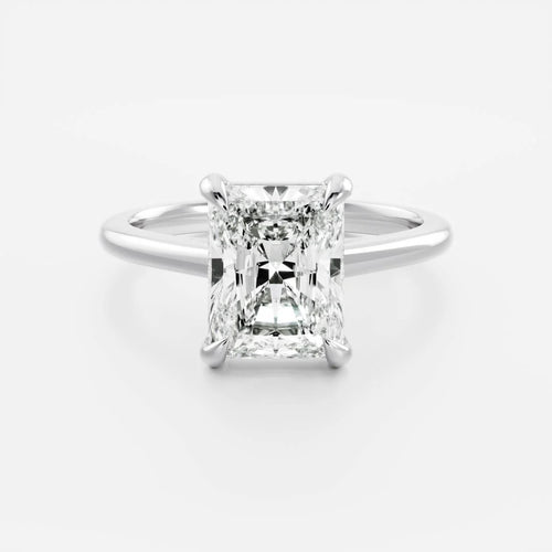 1.50 Carat Radiant Solitaire Engagement Ring