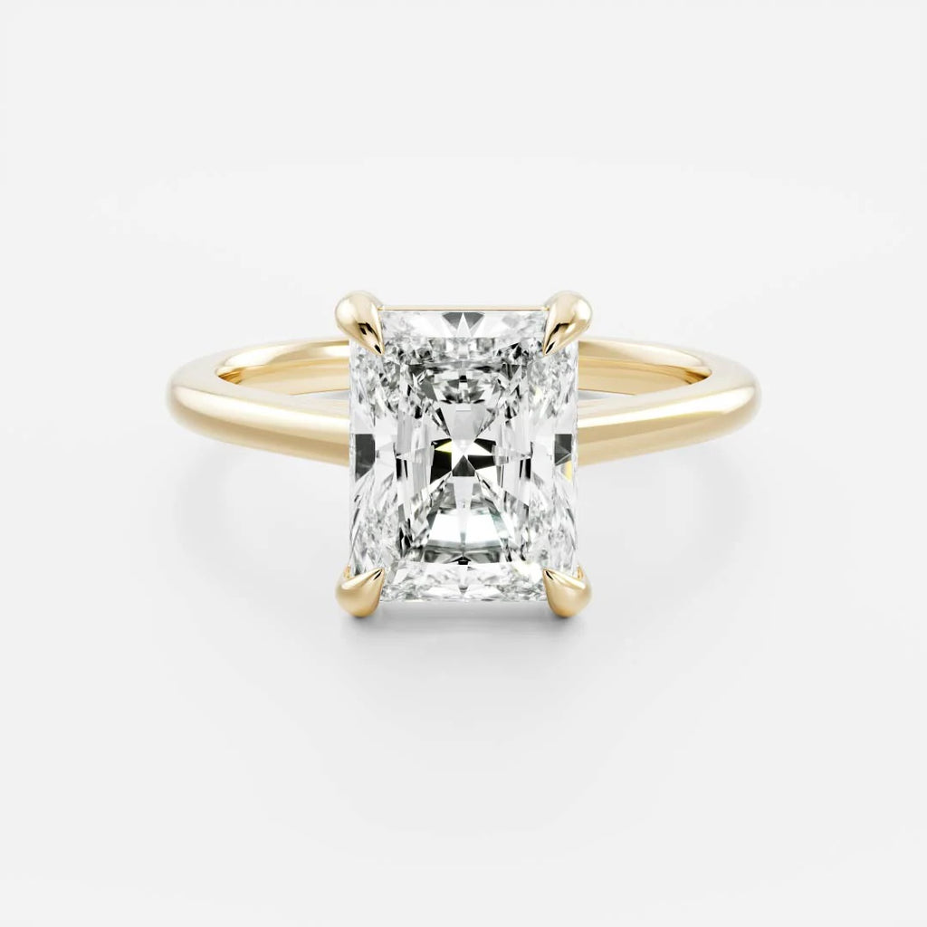 1.50 Carat Radiant Solitaire Engagement Ring